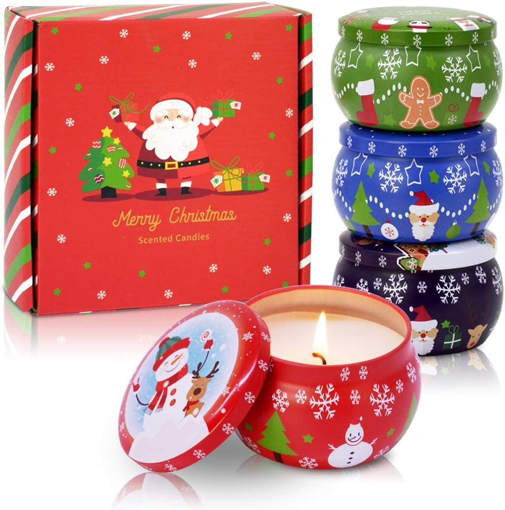 Christmas Scented Candle Gift Box