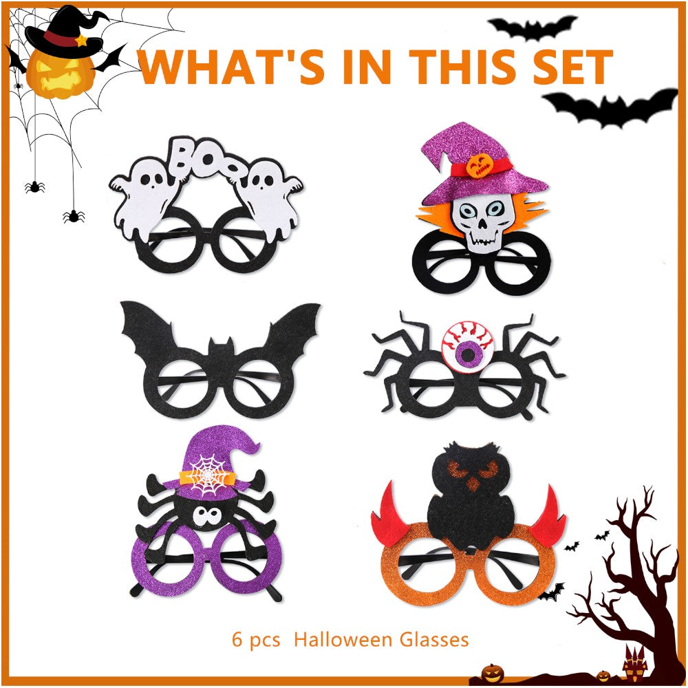 Halloween Party Glasses - 6 Pcs