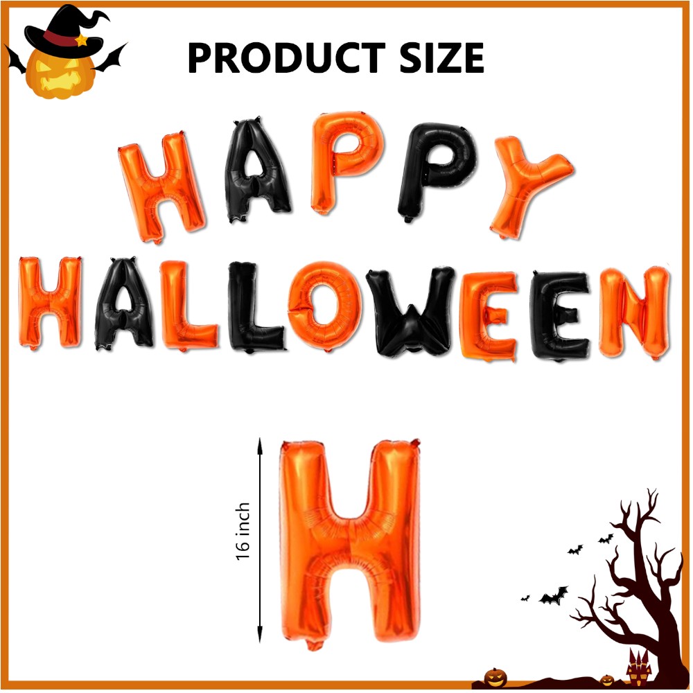 Happy Halloween Foil Banner