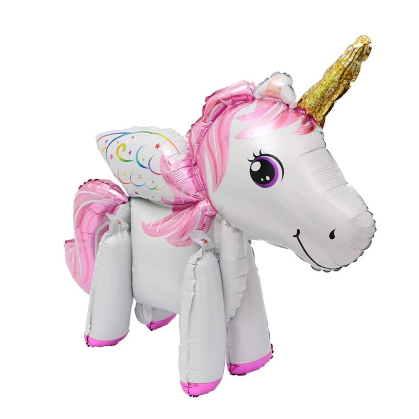 Unicorn Foil Balloons - Set of 4