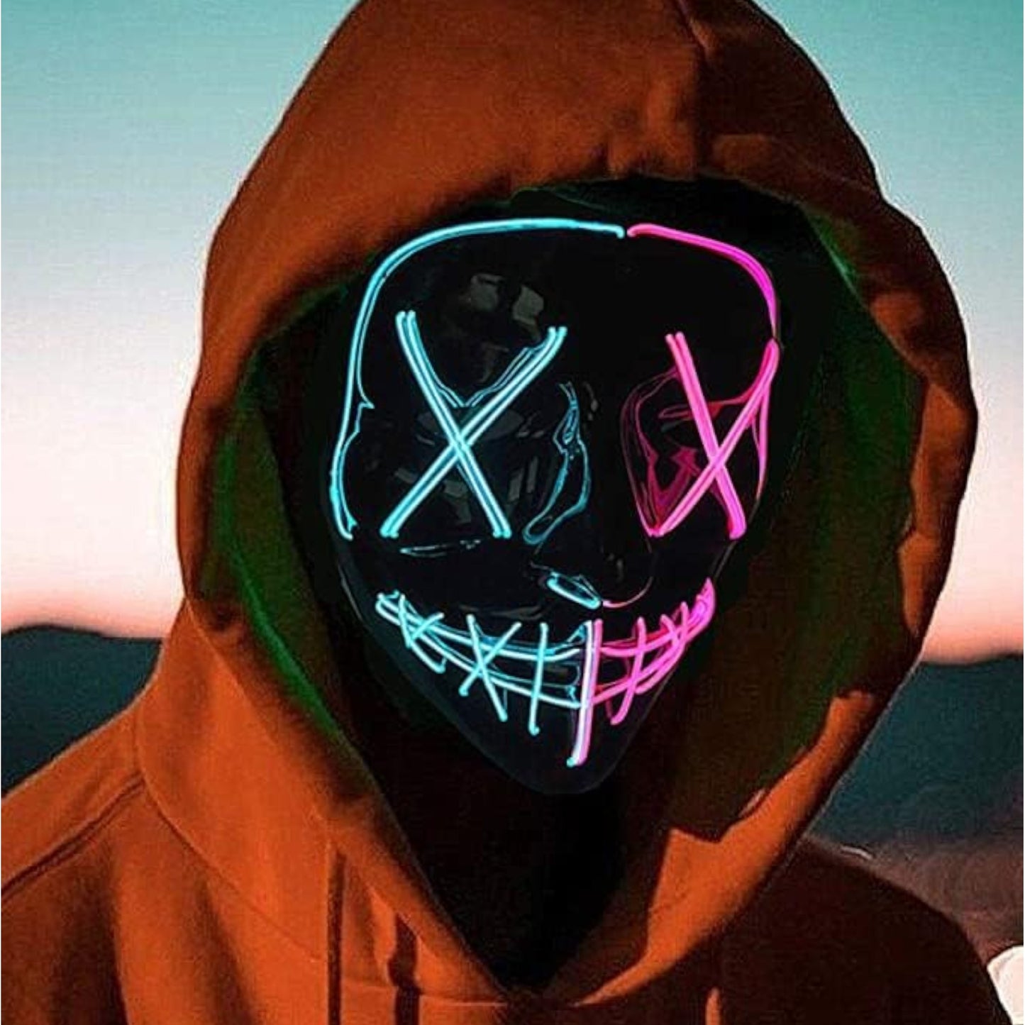 LED Light Up Maks