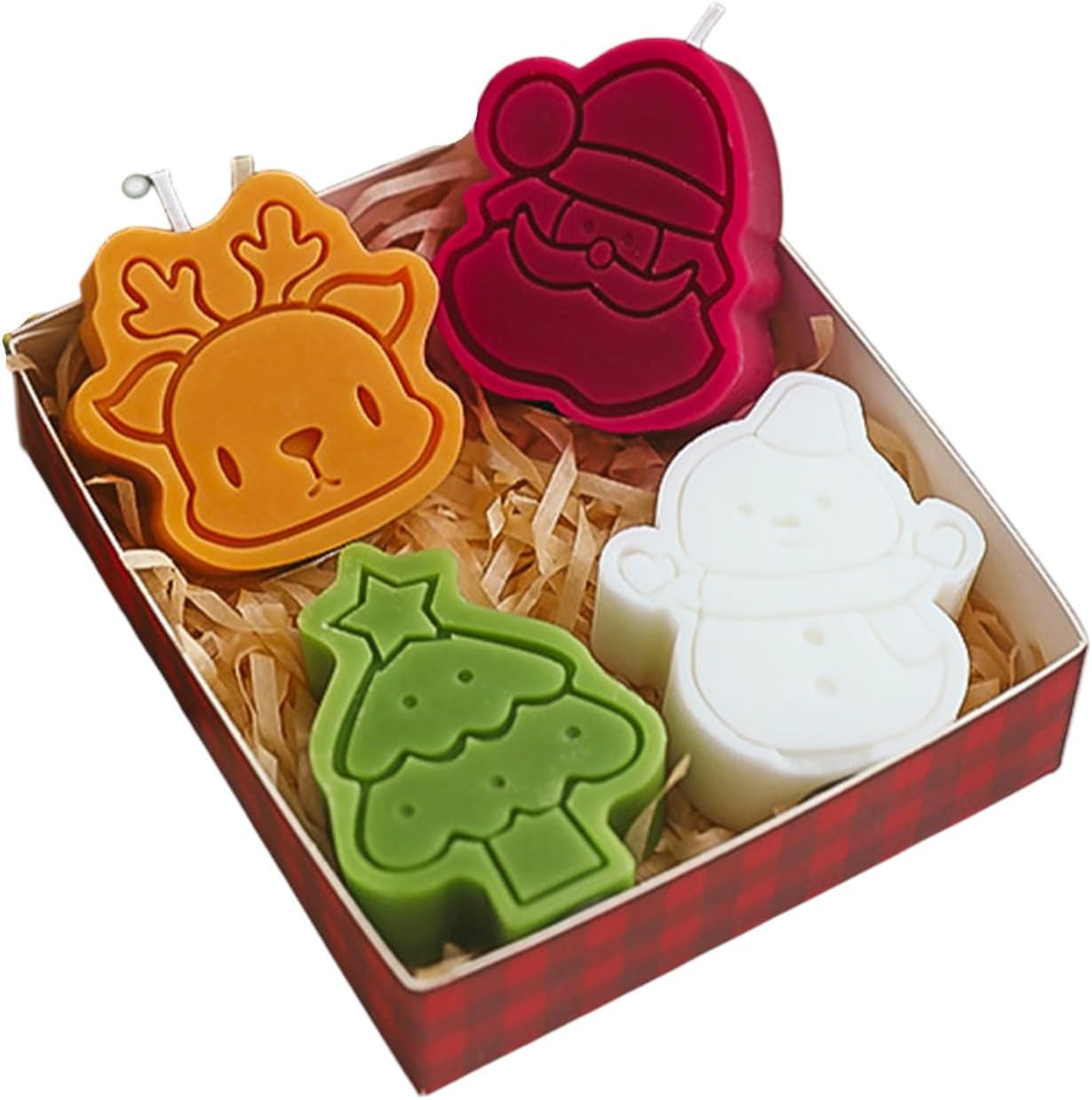 Christmas Theme Scented Mini Candles Set