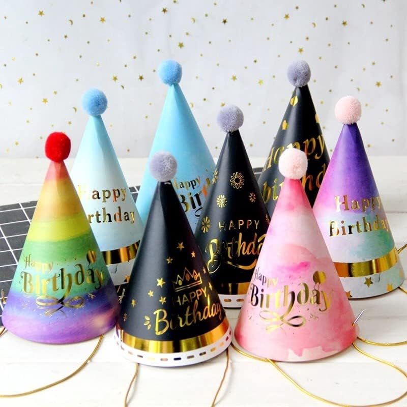 Happy BIrthday Corn Hat for Kids - 8