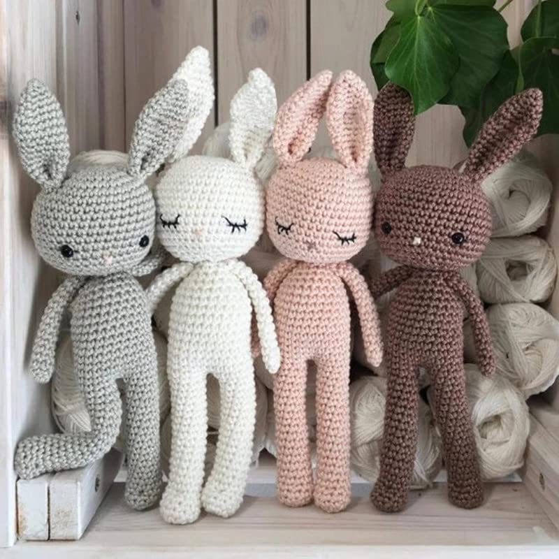 Handmade Crochet Bunny Dolls