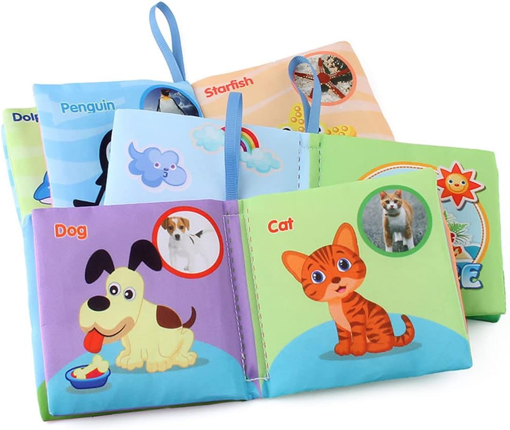 Baby's First Book - 4 Fabric Books