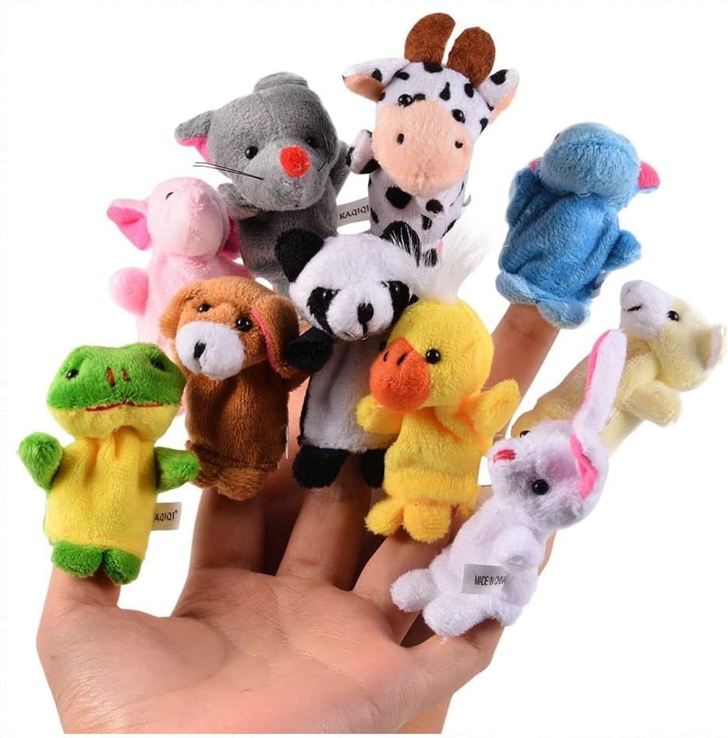 Plush Finger Puppet Toys - 10