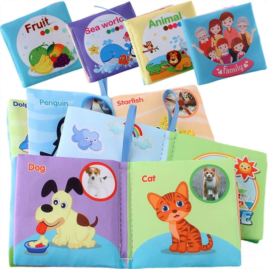 Baby's First Book - 4 Fabric Books