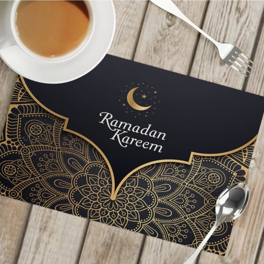 Ramadan Kareem Placemats - ‎42x32 CM - Set of 6
