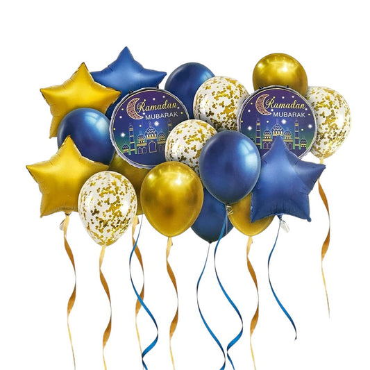 Ramadan Kareem Balloons - Set of 18