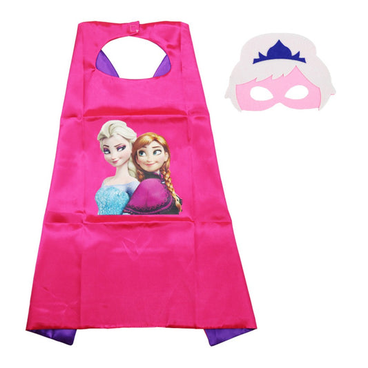 Princess Anna Cape & Mask Costume