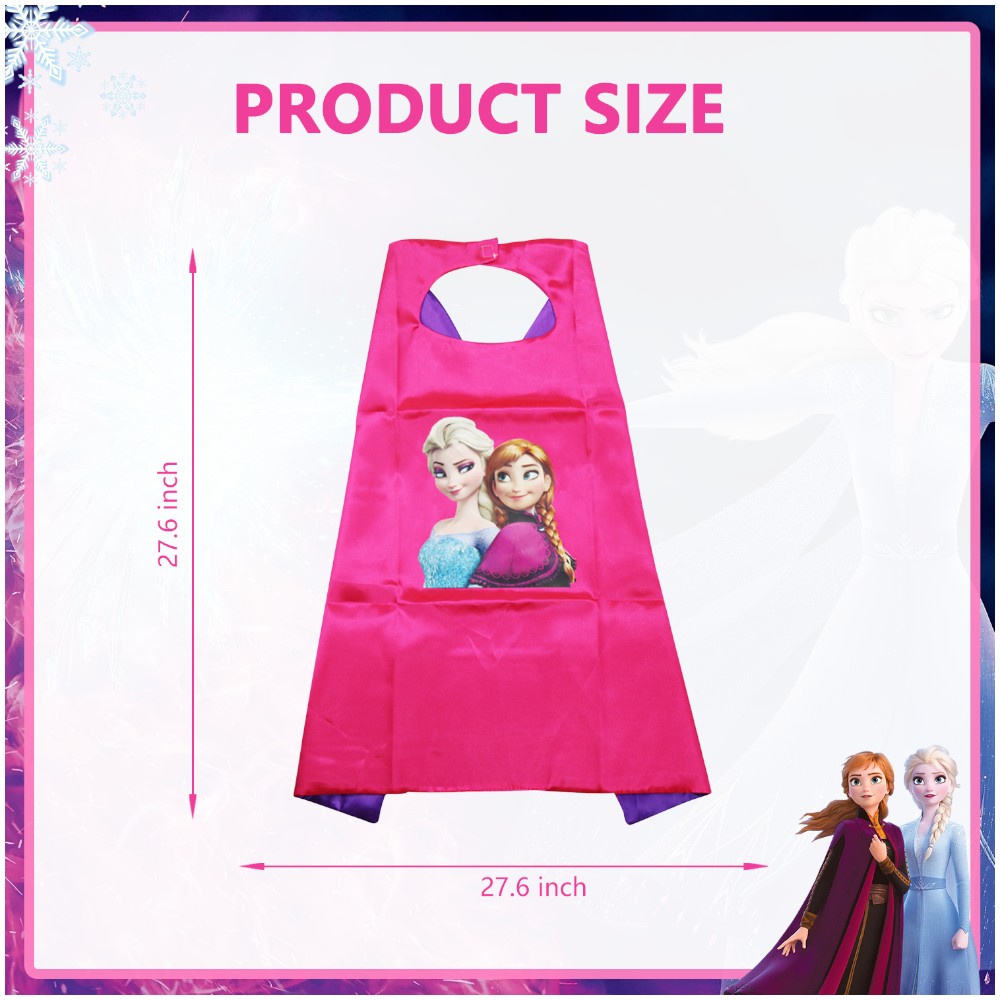 Princess Anna Cape & Mask Costume
