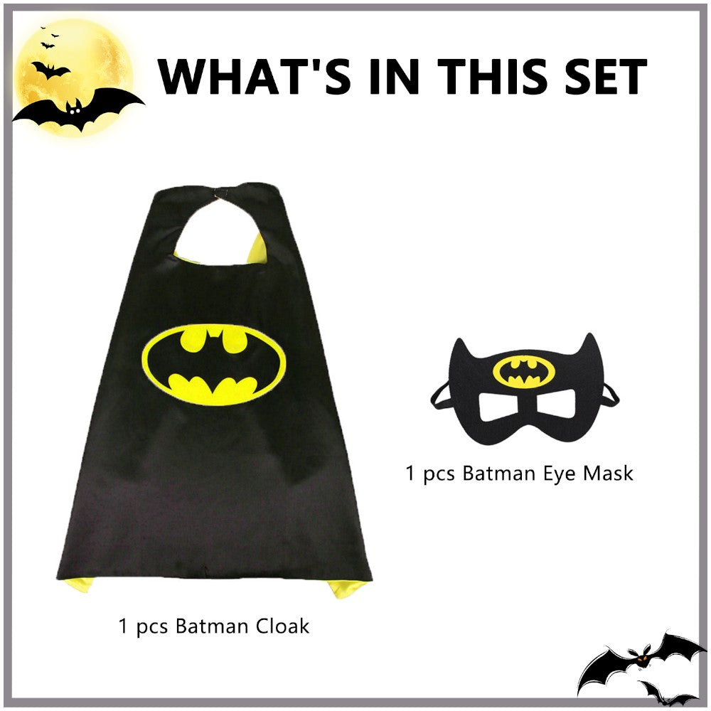 Batman Cape & Mask Costume