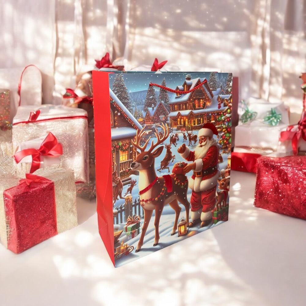Doodle Kiddo 6 Piece Christmas Gift Bags
