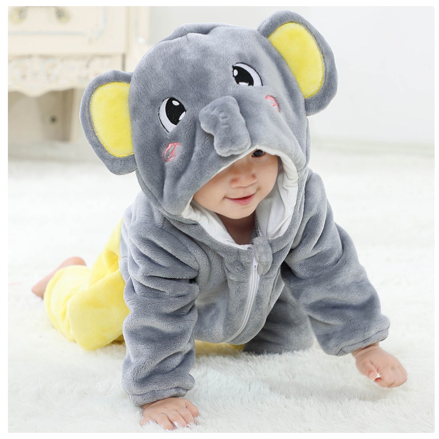 Elephant Animal Romper