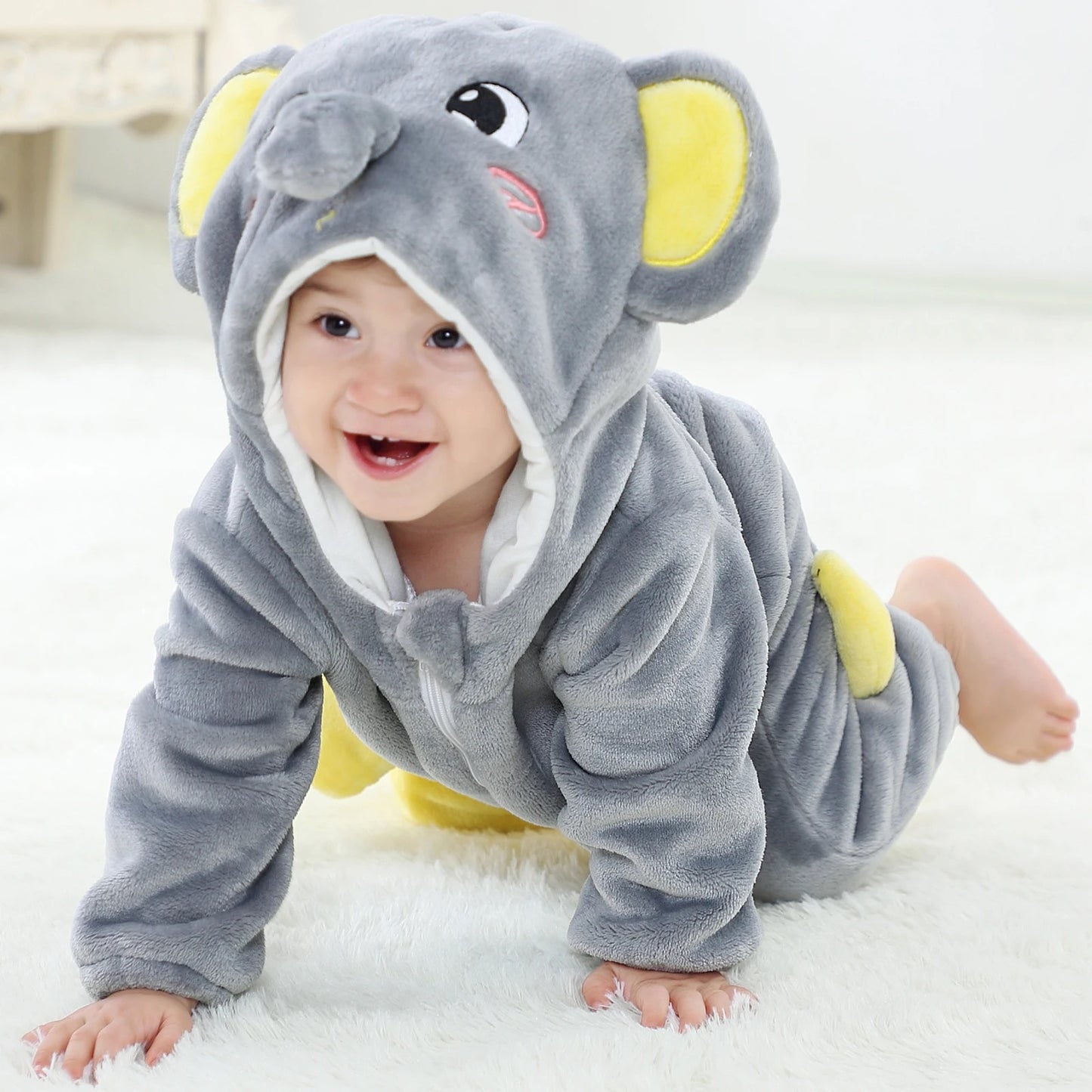 Elephant Animal Romper