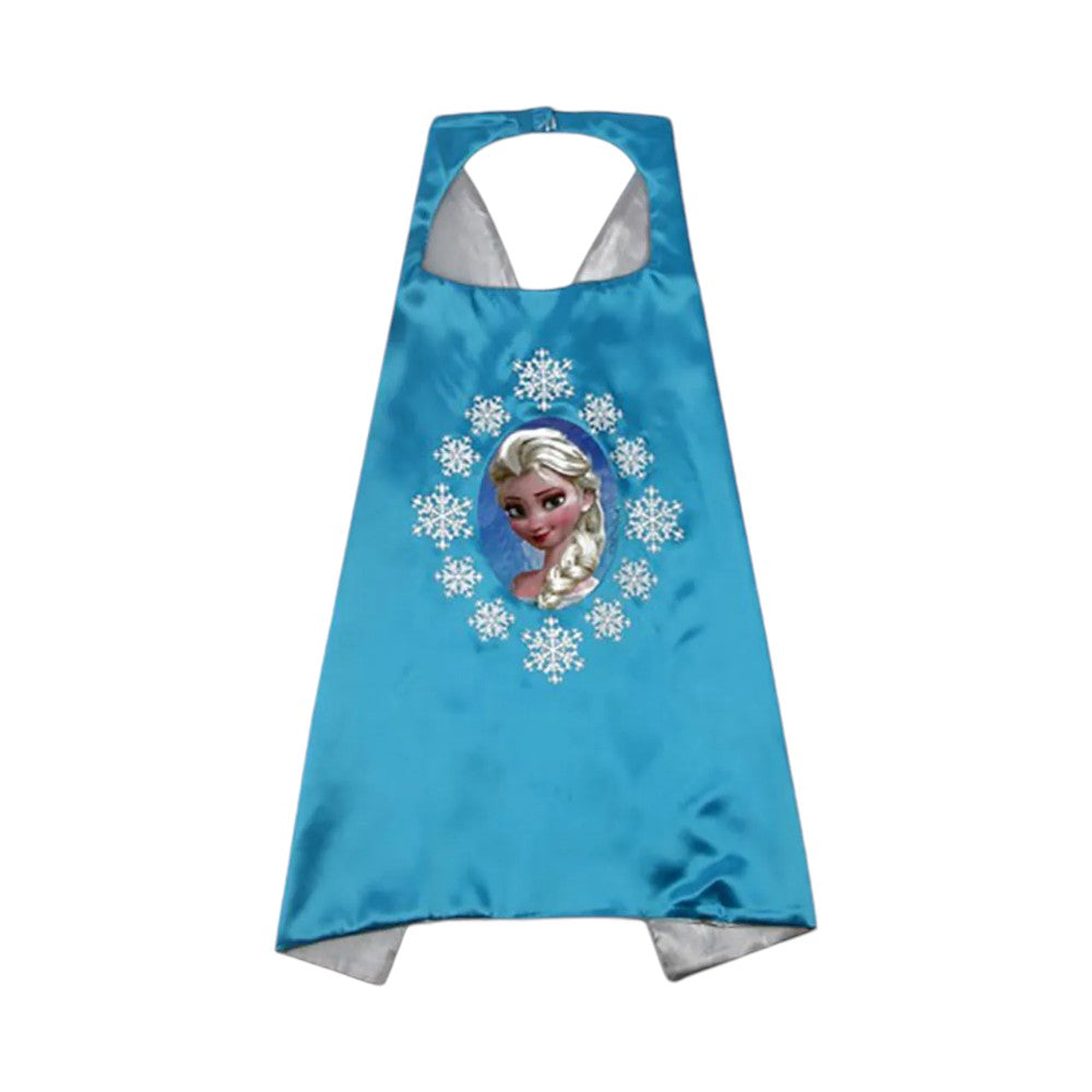 Elsa Cape & Mask Halloween Costume