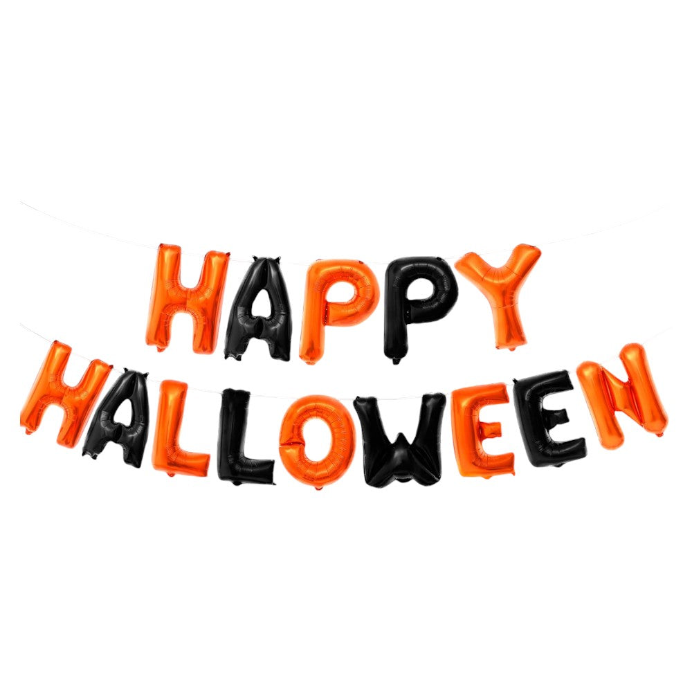 Happy Halloween Foil Banner