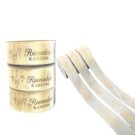 Ramadan Kareem Gift Wrap Ribbons - Set of 3