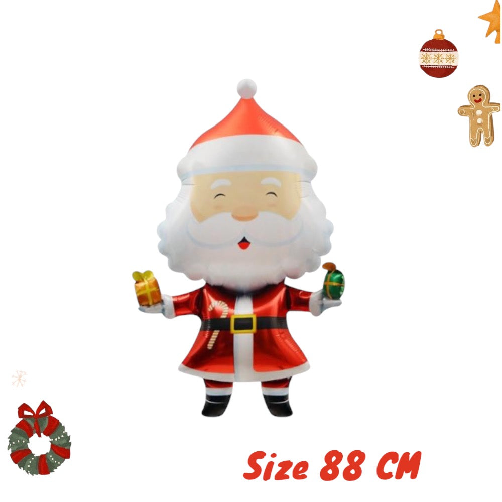 Santa Claus Balloon Christmas Decor - 85 CM