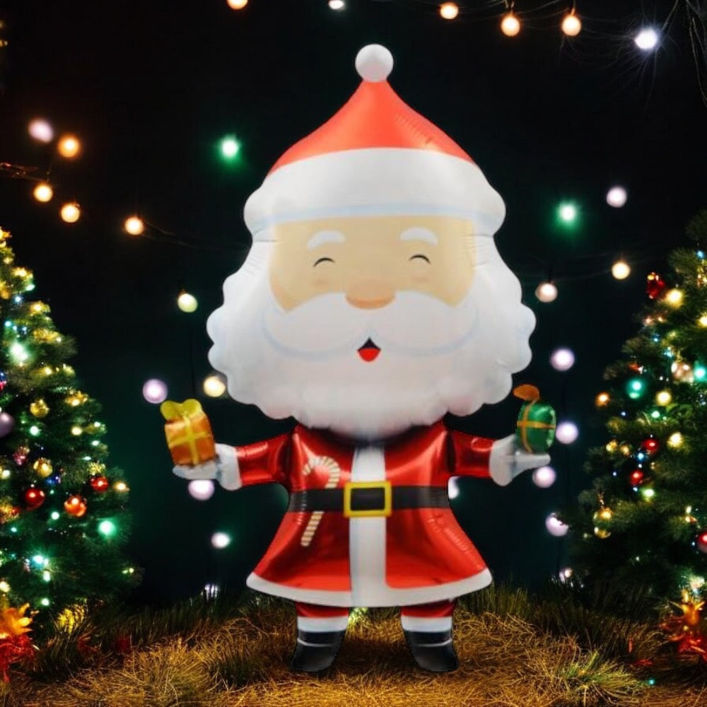 Santa Claus Balloon Christmas Decor - 85 CM