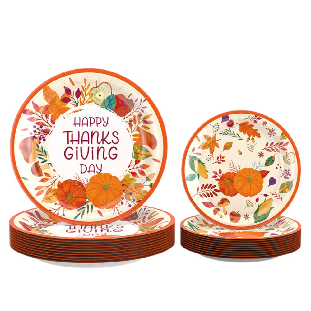 Thanks Giving Day Tableware Set for 16 Guests