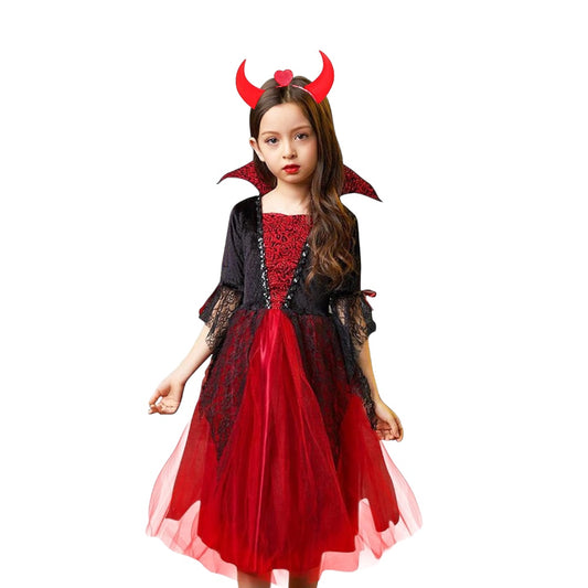 Halloween Vampire Costume Girls