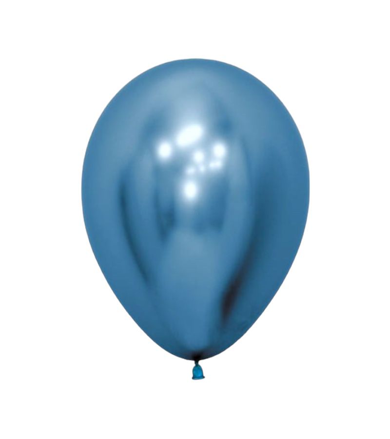 Reflex Blue Balloons - 50 Pcs