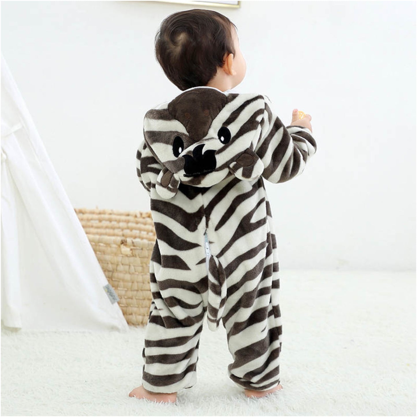 Zebra Animal Romper