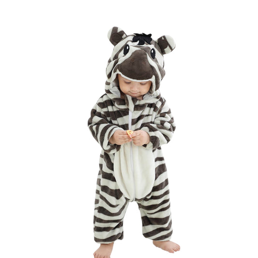 Zebra Animal Romper