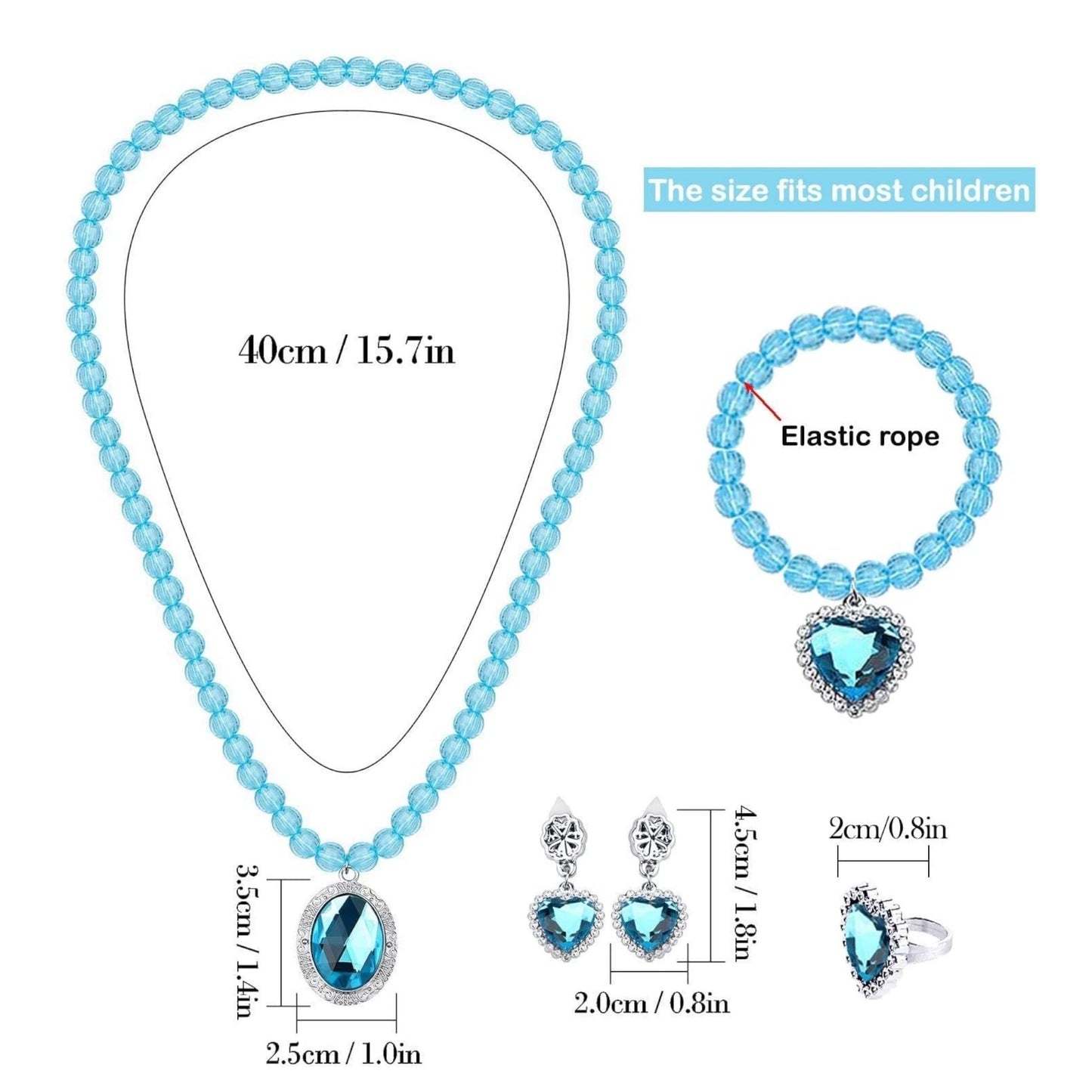 Frozen Elza Dress Up Accessories
